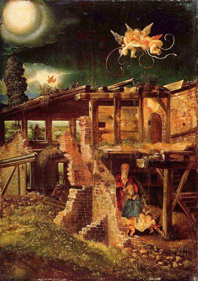 La Sainte Nuit La Nativité du Christ, vers 1513 - Albrecht Altdorfer