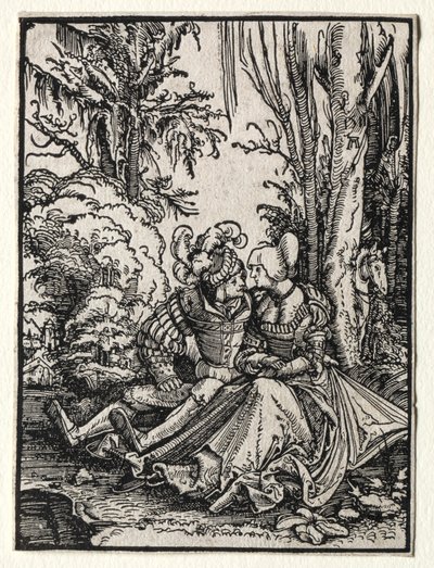 Les amants - Albrecht Altdorfer