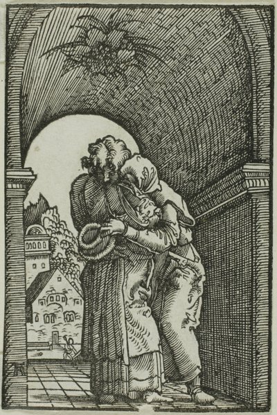 La rencontre de Joachim et Anne, de La Chute et la Rédemption de l