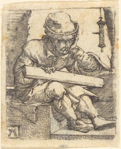 Le charpentier pensif - Albrecht Altdorfer