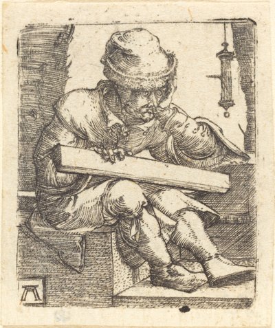 Le Charpentier pensif - Albrecht Altdorfer