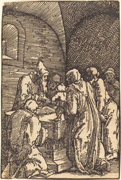 La Présentation du Christ au Temple - Albrecht Altdorfer
