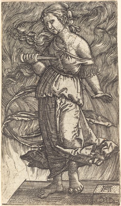Le suicide de Didon - Albrecht Altdorfer