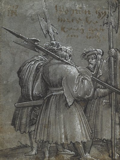 Trois veilleurs de nuit, 1513 - Albrecht Altdorfer