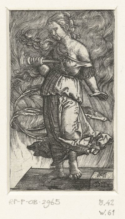 Suicide de Didon - Albrecht Altdorfer