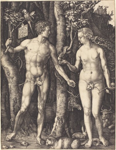 Adam et Ève - Albrecht Dürer