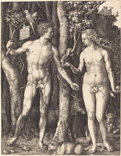 Adam et Ève - Albrecht Dürer