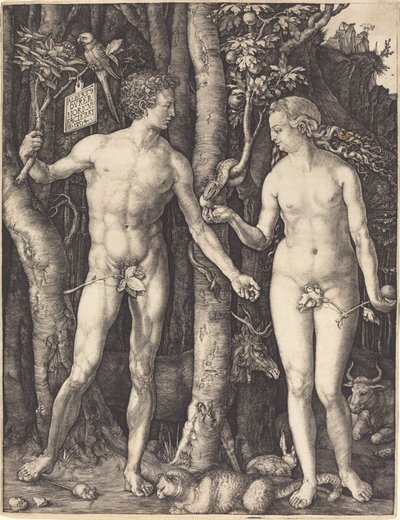 Adam et Ève - Albrecht Dürer