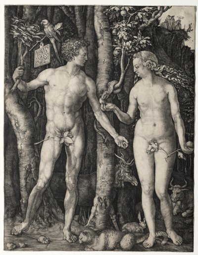 Adam et Ève - Albrecht Dürer