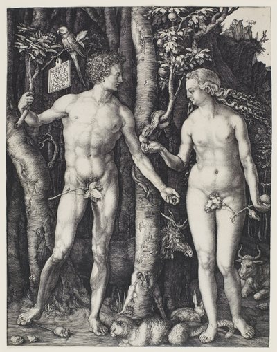 Adam et Ève - Albrecht Dürer