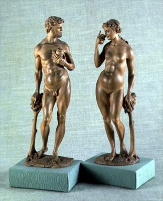 Adam et Ève, une paire de statues, vers 1600 - Albrecht Dürer