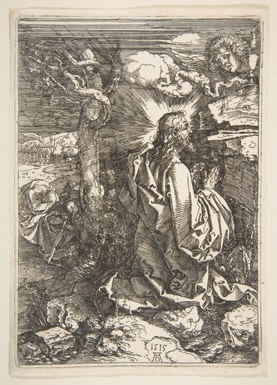 Agonie dans le jardin, 1515 - Albrecht Dürer