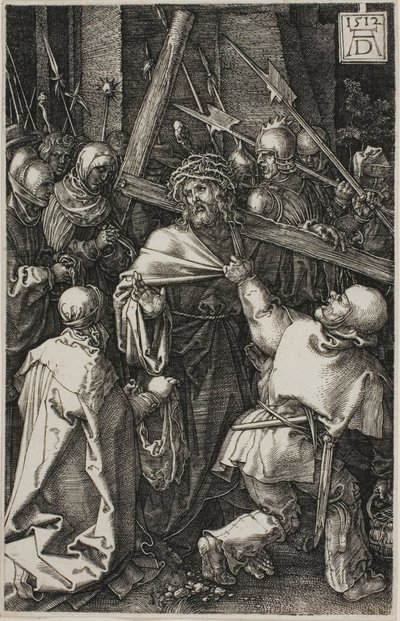 Portement de la croix, de La Passion gravée - Albrecht Dürer