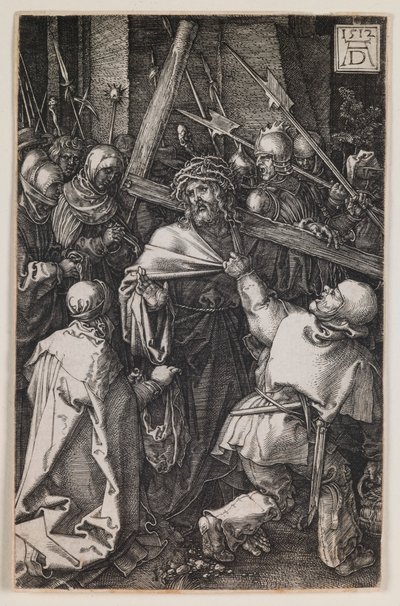 Portement de la Croix, de la série « La Passion gravée » - Albrecht Dürer