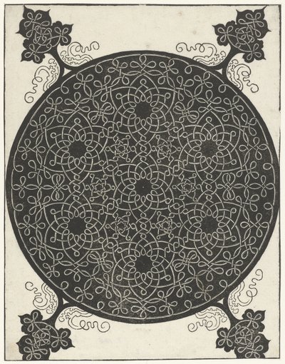 Exemple de broderie avec sept motifs floraux - Albrecht Dürer