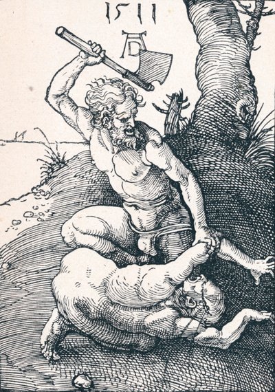 Caïn tuant Abel, 1511, 1906 - Albrecht Dürer