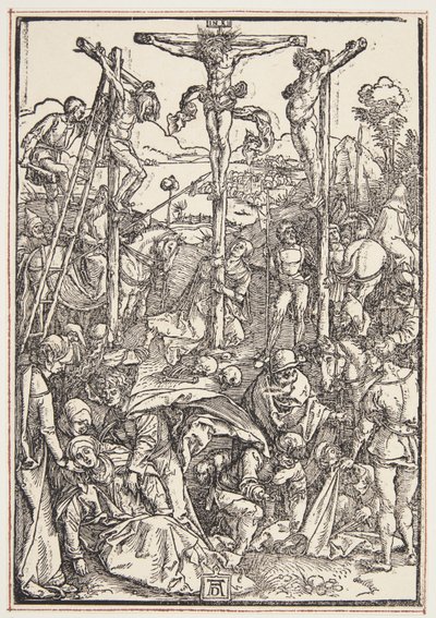 Calvaire (modeste gravure sur bois) - Albrecht Dürer