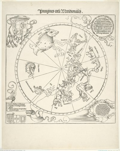 Carte céleste du ciel austral (Imagines coeli meridionalis) - Albrecht Dürer