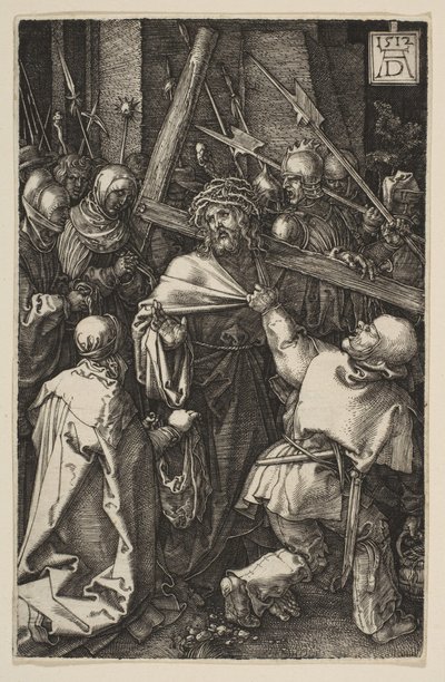Le Christ portant la croix, de La Passion, 1512 - Albrecht Dürer