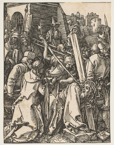 Christ portant la croix, de La Petite Passion, vers 1509 - Albrecht Dürer