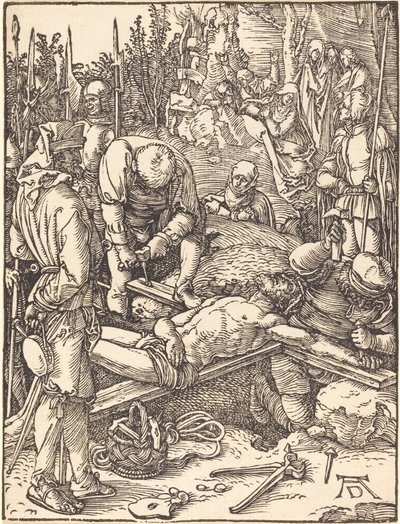 Christ cloué sur la croix - Albrecht Dürer