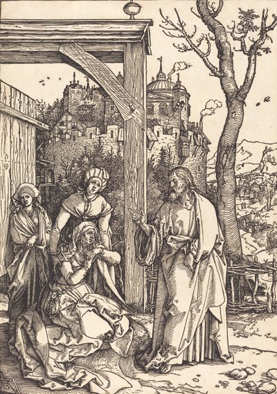 Christ prenant congé de sa mère - Albrecht Dürer