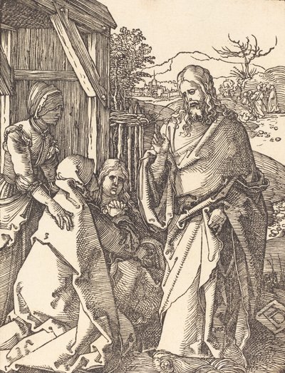 Le Christ prenant congé de sa mère, probablement vers 1509-1510 - Albrecht Dürer