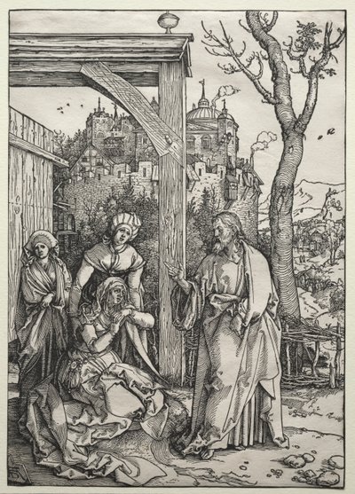 Le Christ prenant congé de sa mère, vers 1504-1505 - Albrecht Dürer