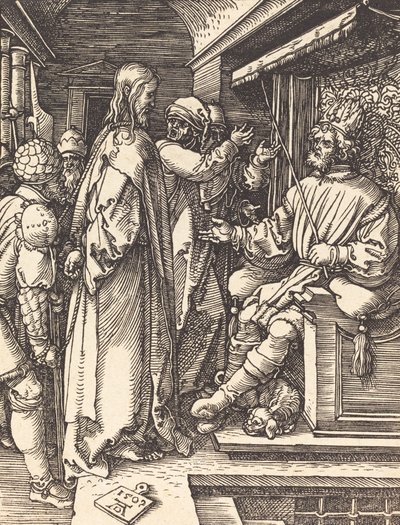 Le Christ devant Hérode, 1509 - Albrecht Dürer