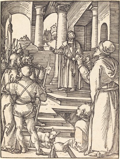 Christ devant Pilate - Albrecht Dürer