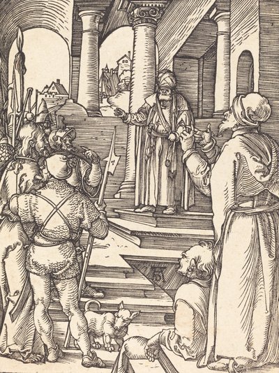 Christ devant Pilate - Albrecht Dürer