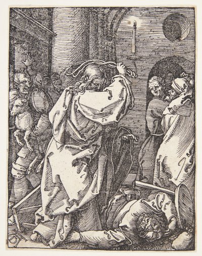 Christ chassant les marchands du Temple - Albrecht Dürer