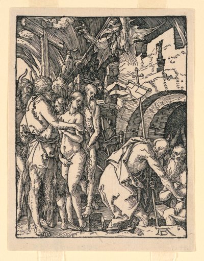 Christ au limbe (Descente aux enfers), de la série La Petite Passion - Albrecht Dürer