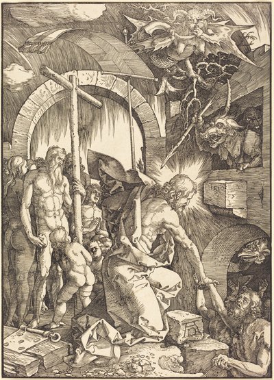 Le Christ dans les limbes - Albrecht Dürer
