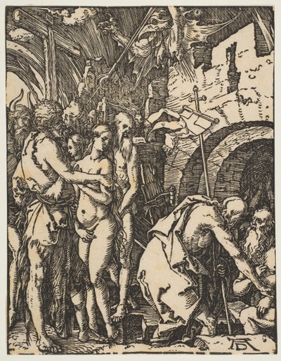 Le Christ aux limbes, de La Petite Passion, vers 1509 - Albrecht Dürer