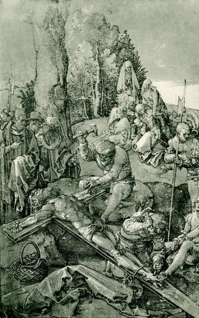 Christ cloué sur la croix - Albrecht Dürer