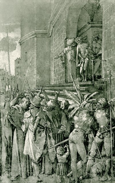Christ présenté au peuple - Albrecht Dürer