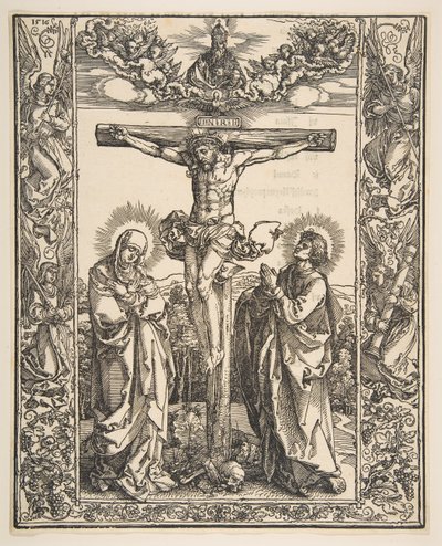 Christ en croix entre la Vierge et Saint Jean, 1516 - Albrecht Dürer