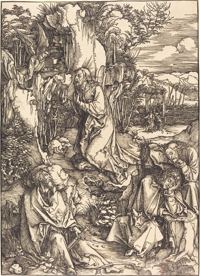 Christ au mont des Oliviers - Albrecht Dürer