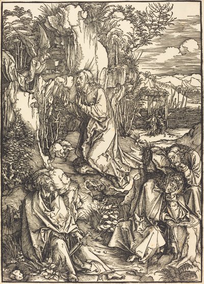 Christ au mont des Oliviers - Albrecht Dürer