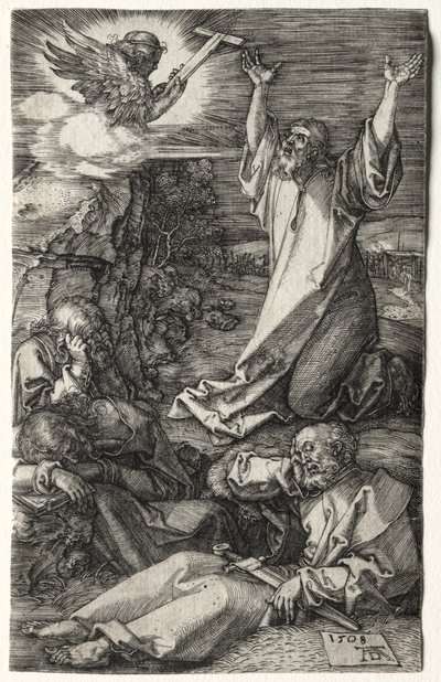 Le Christ au Mont des Oliviers - Albrecht Dürer