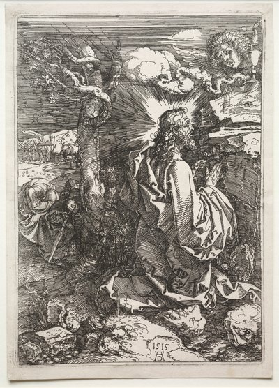 Le Christ au mont des Oliviers - Albrecht Dürer
