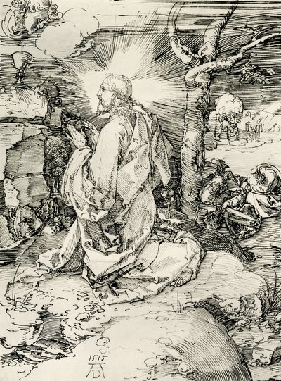 Christ au Mont des Oliviers - Albrecht Dürer