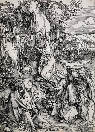 Christ au mont des oliviers, 1496-1511 - Albrecht Dürer