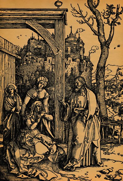 Christi Abschied von seiner Mutter - Albrecht Dürer