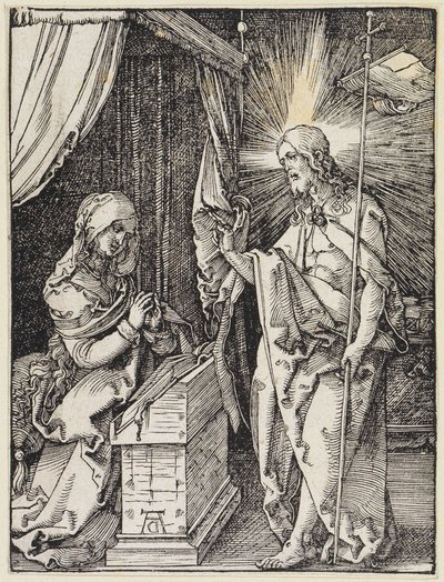 Le Christ apparaît à sa mère - Albrecht Dürer