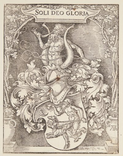 Blason de Johann Tscherte - Albrecht Dürer