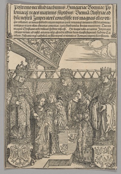 Congrès et double fiançailles à Vienne, planche 23 de Scènes historiques de la vie de l