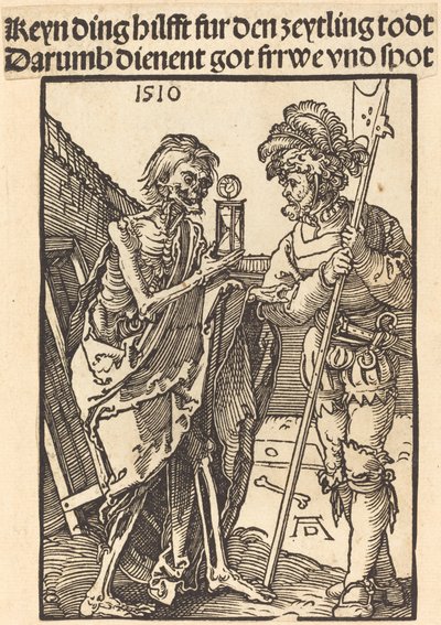 La Mort et le Lansquenet - Albrecht Dürer