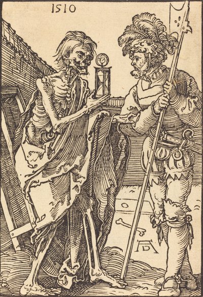 La mort et le lansquenet - Albrecht Dürer